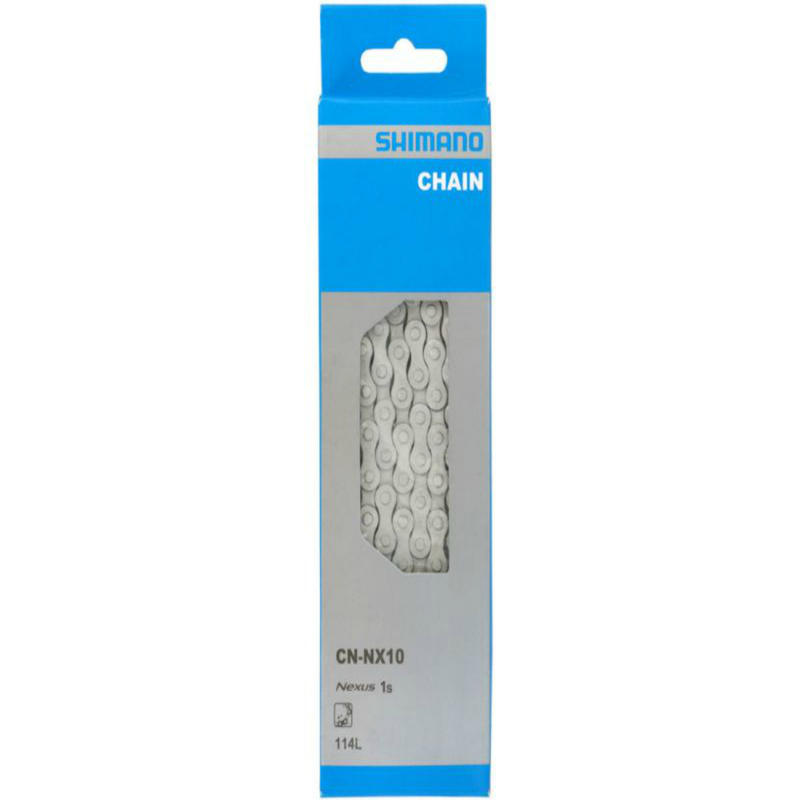 

Цепь Shimano, NX10, 1ск, 114 зв., 1_SLASH_2x1_SLASH_8, X8526463