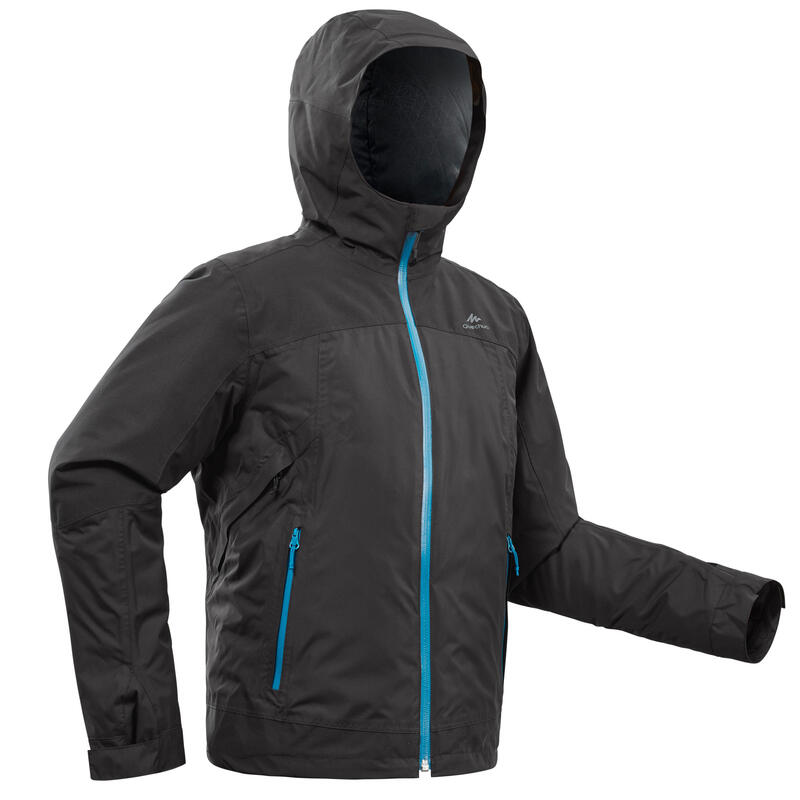 3-in-1 Jacke Kinder Gr.122-170 wasserdicht warm bis -8 °C Winterwandern - SH500 