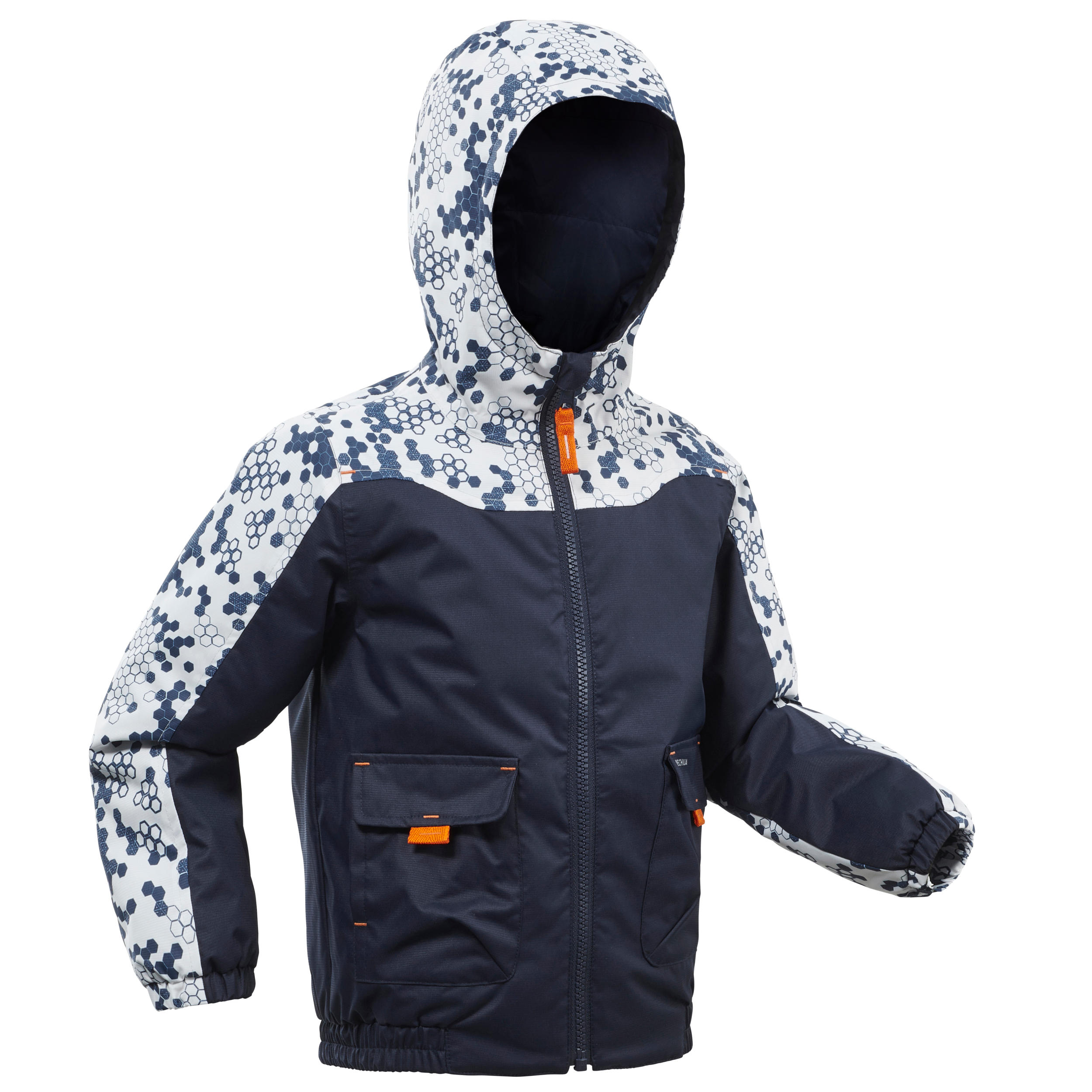 Kids Waterproof Winter Hiking Jacket SH100 Warm 2 6 Years