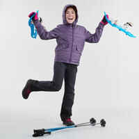 Kids’ Warm, Waterproof Lace-up Hiking Boots SH100 Warm Size 1 - 5.5