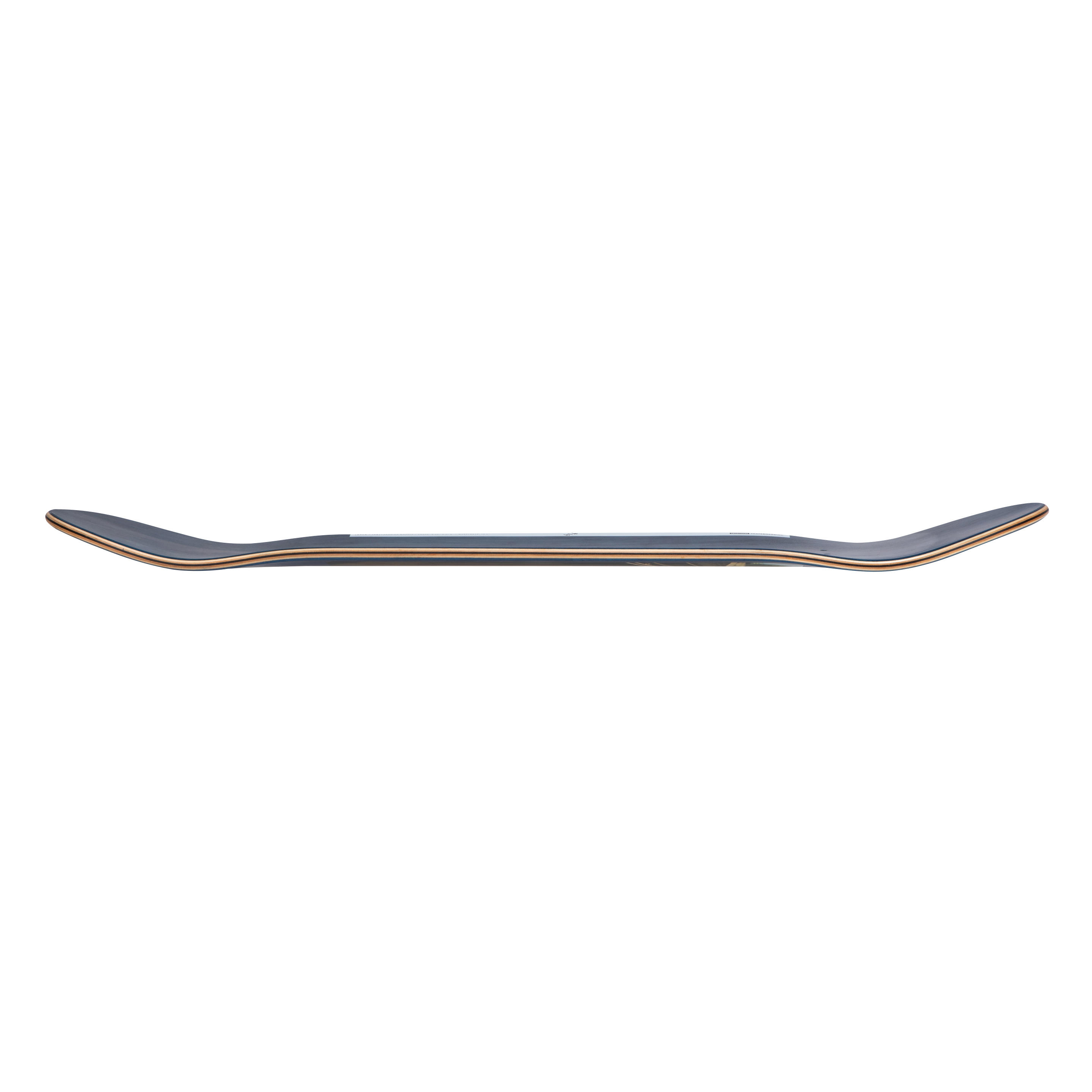 Skateboardová deska z javoru DK120 Greetings 8,25" modrá  3/17