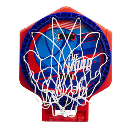 Баскетбольне кільце Hoop 500 для дітей/дорослих, портативне - Синє/Червоне