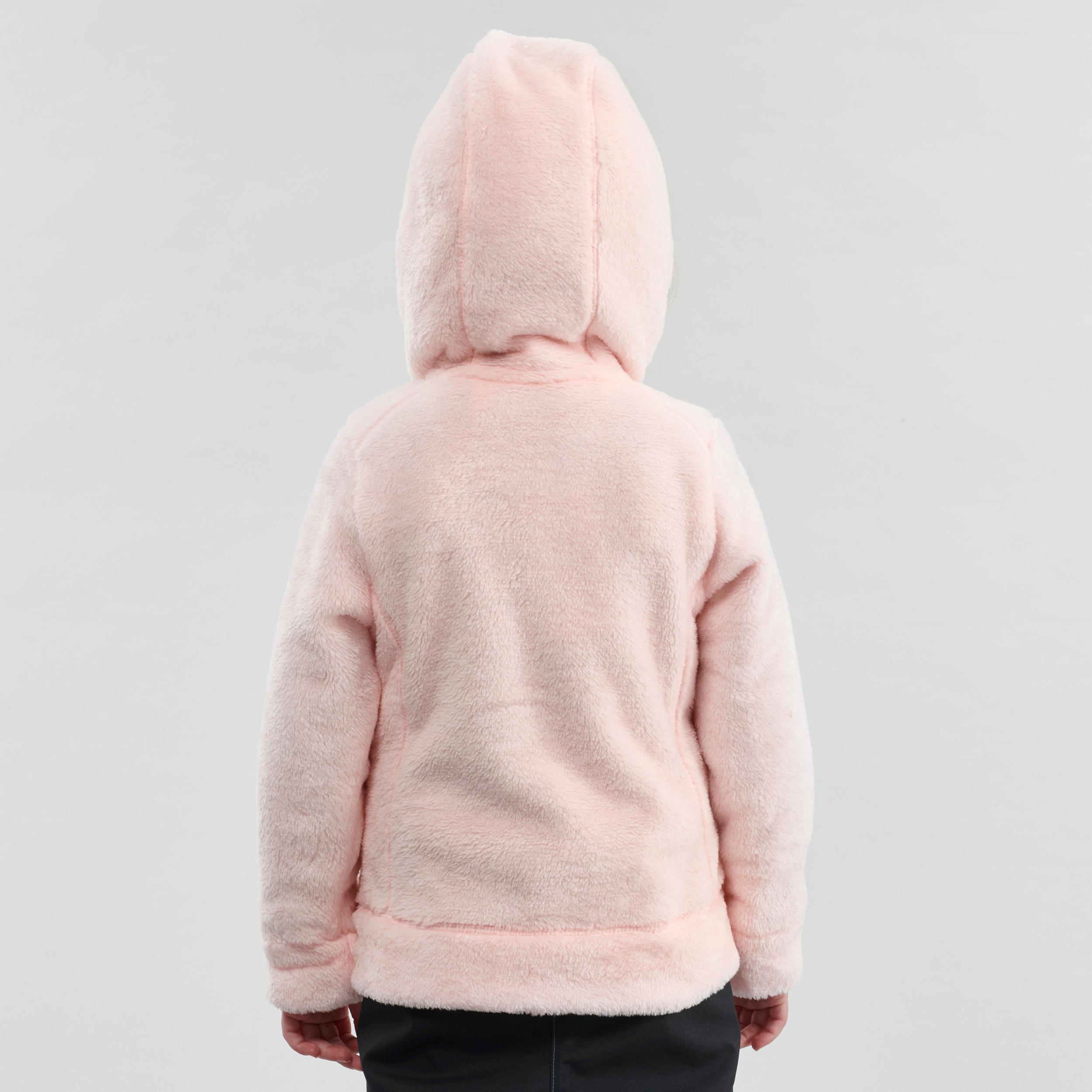 Kids' 2-6 Years Hiking Fleece SH500 - Pink 4/8
