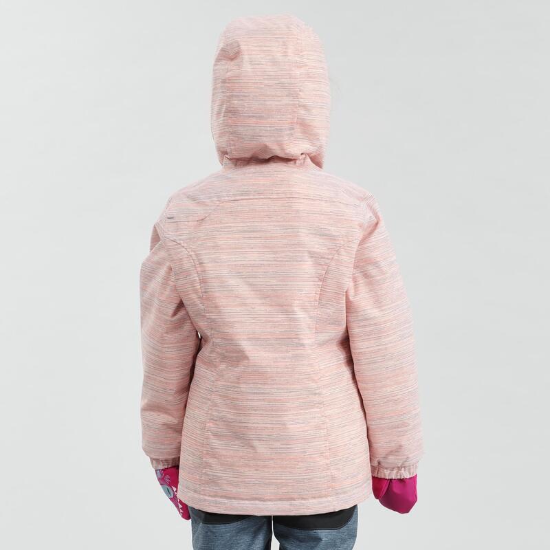 Dětská turistická nepromokavá zimní bunda SH100 Warm