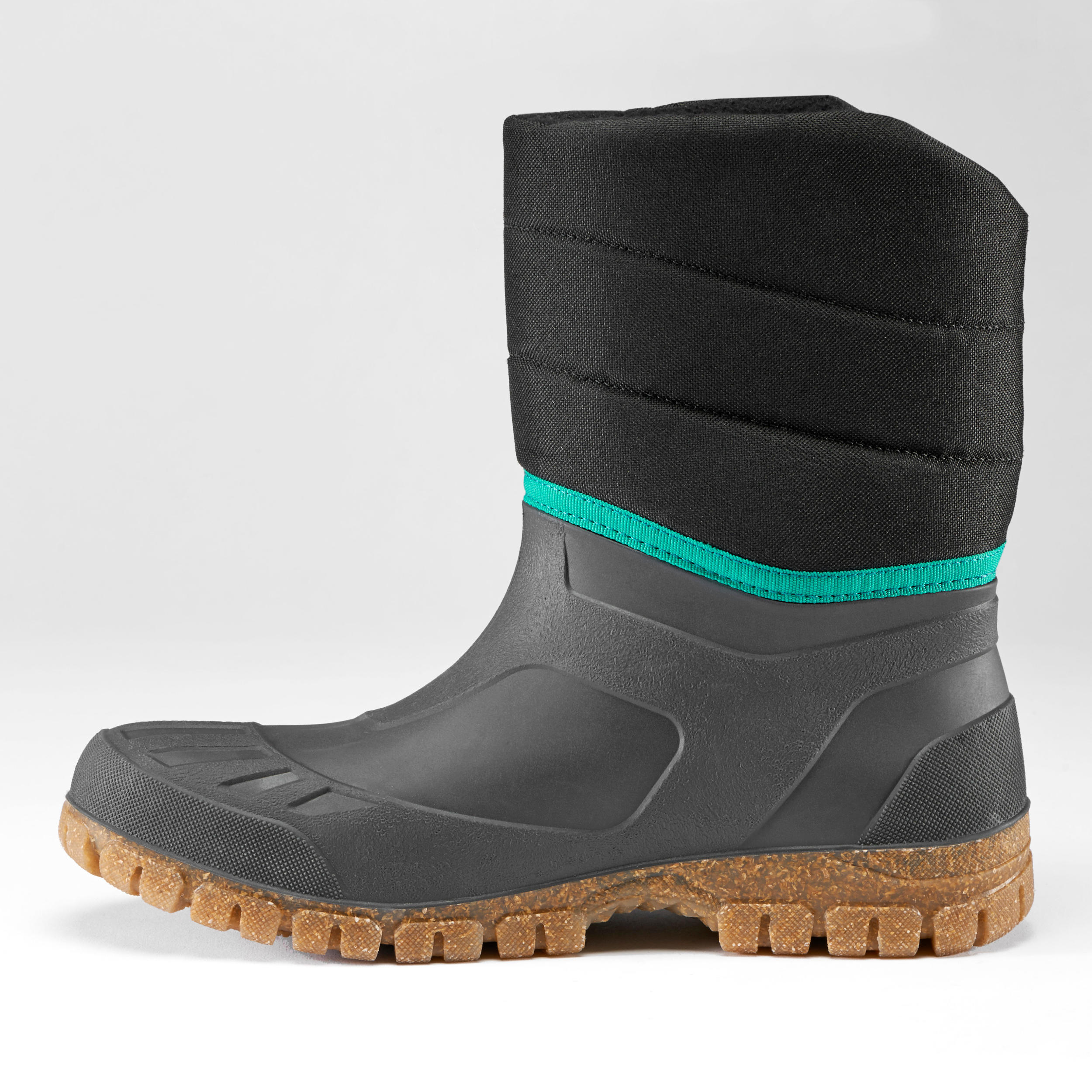 Men’s Warm, Waterproof Snow Boots SH100 Warm Mid Recycled Sole 2/5