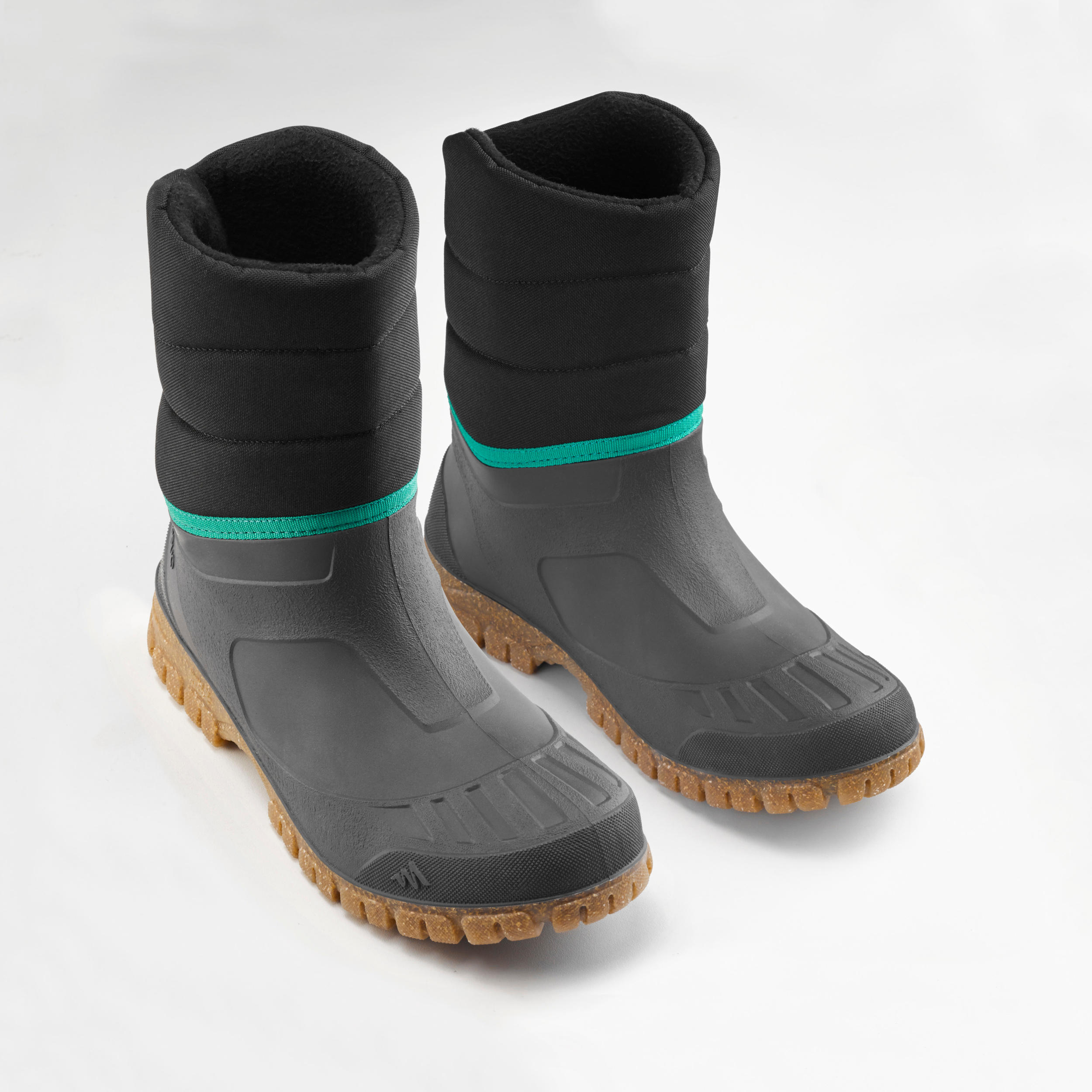 Men’s Warm, Waterproof Snow Boots SH100 Warm Mid Recycled Sole 4/5