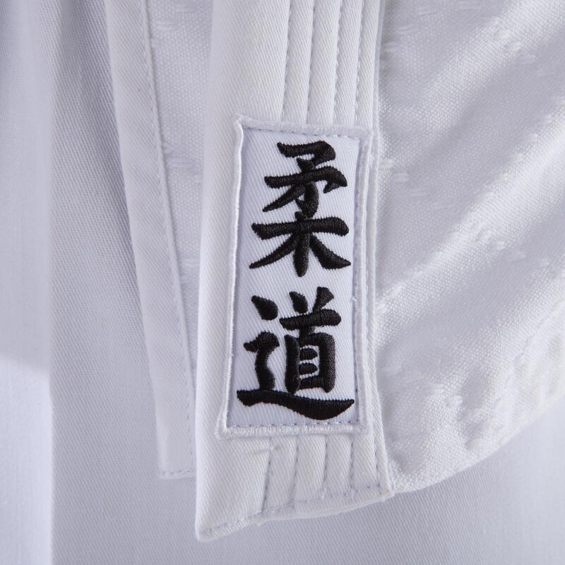Judogi kimono judo y aikido adulto Outshock 500 blanco