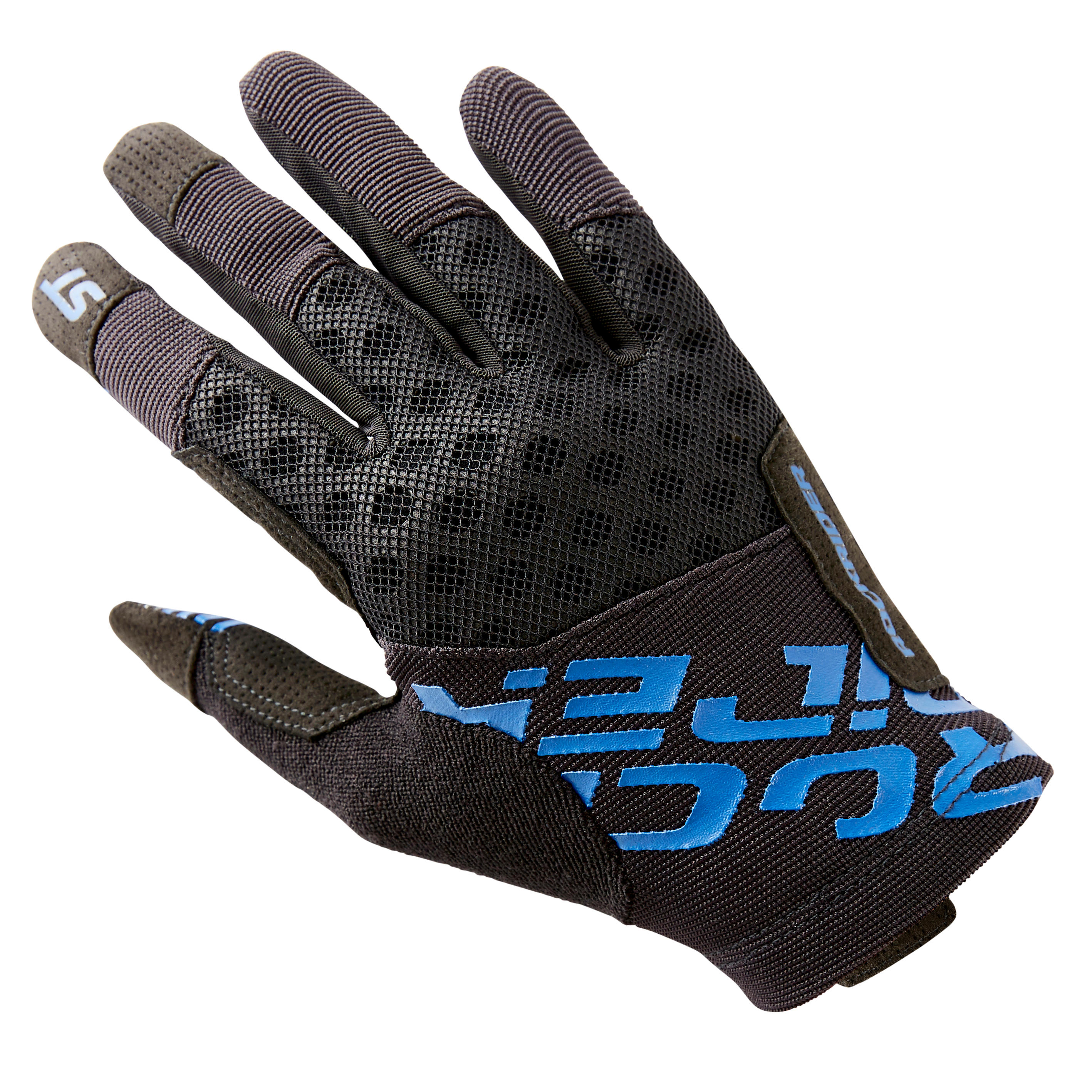 ST 500 Mountain Biking Gloves - Black/Blue 3/11
