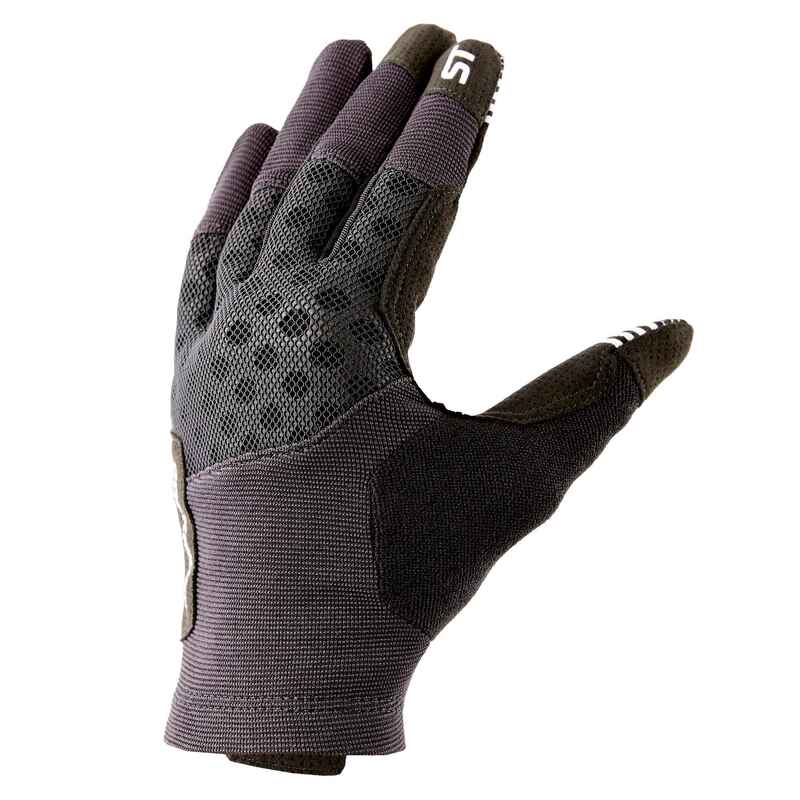 Mountain Biking Gloves ST 500 Black Decathlon