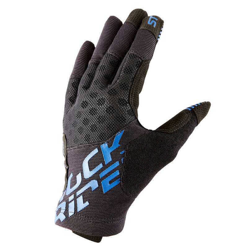 ST 500 Mountain Biking Gloves Black/Blue
