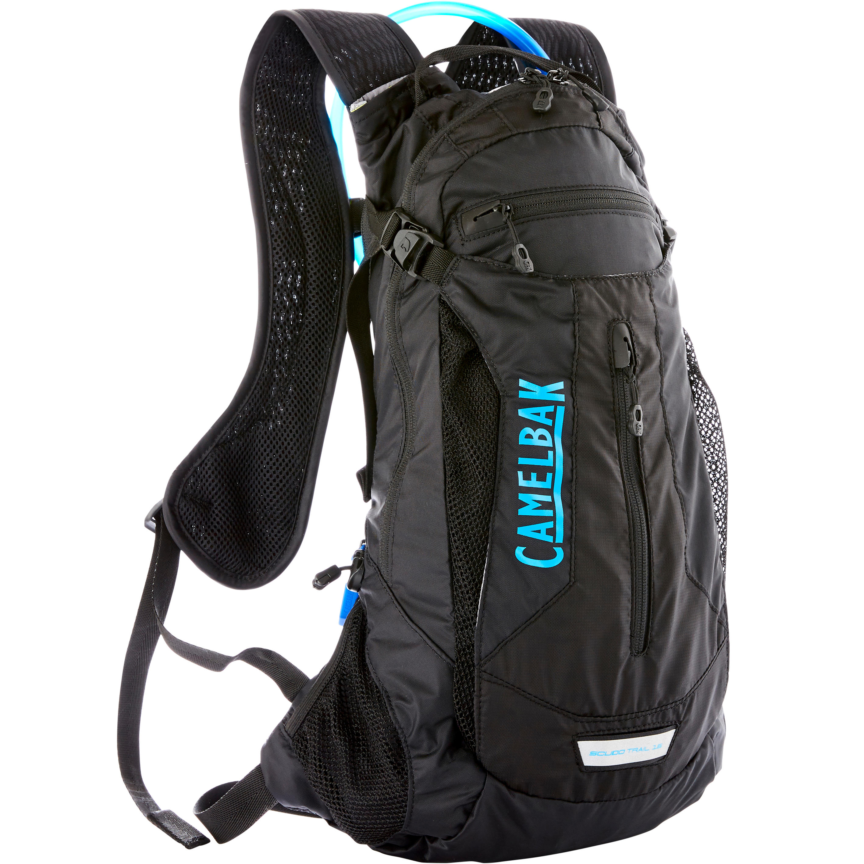 GENERICO Mochila trekking camelback 15 litros negra+bolsa hidratación