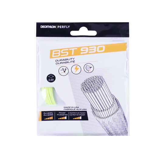 
      BADMINTON STRING BST 930 FLASH GREEN
  