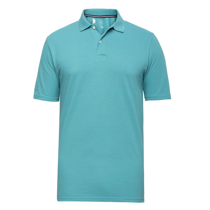 Mens Golf Polo T-Shirt 500 Turquoise