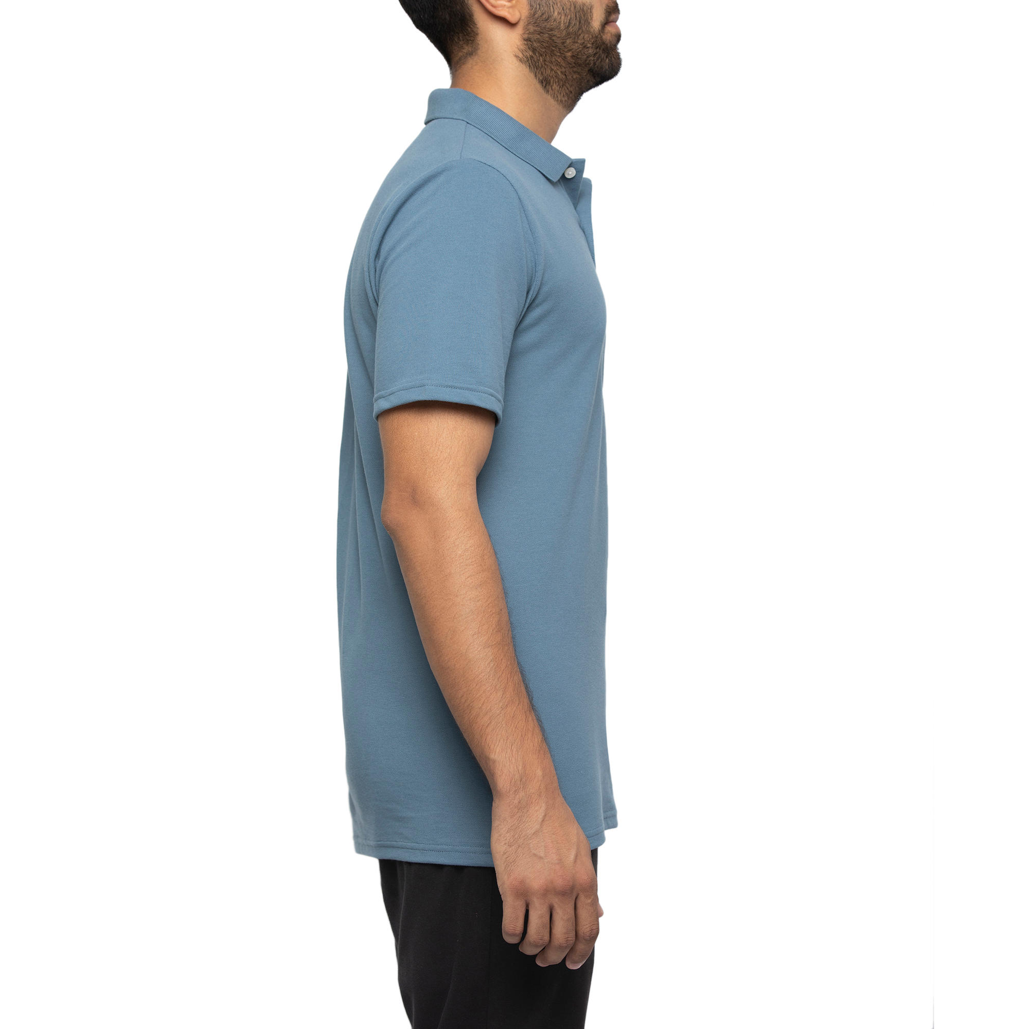 

Mens Golf Polo T-Shirt 500 Light Blue -  By INESIS | Decathlon