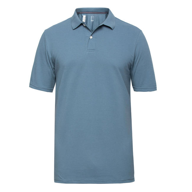 Mens Golf Polo T-Shirt 500 Light Blue