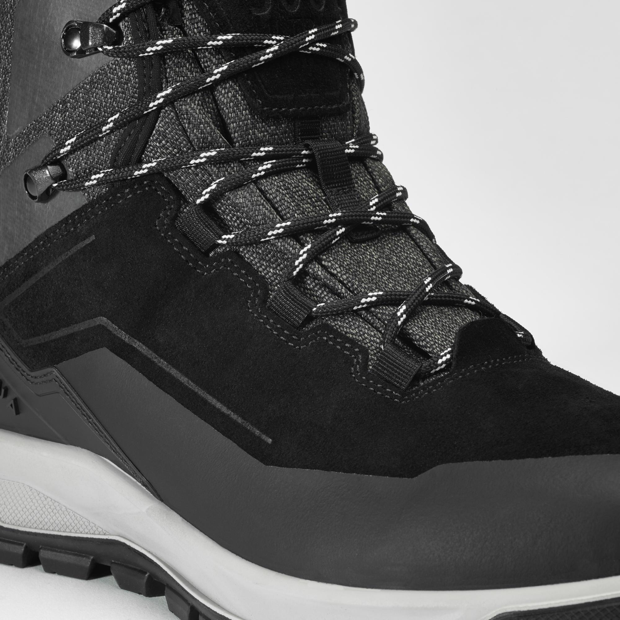 Men’s Warm and Waterproof Leather Hiking Boots - SH900 high 4/5