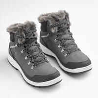 Women’s leather warm waterproof snow boots - SH900 Mid