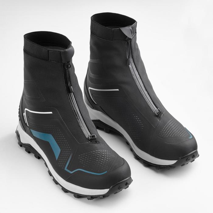 Chaussures de randonnée neige homme SH920 xwarm mid noires. Quechua Decathlon