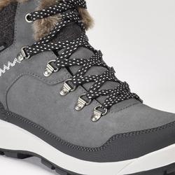 Botas de nieve y apreski impermeables piel Mujer Quechua SH500 | Decathlon