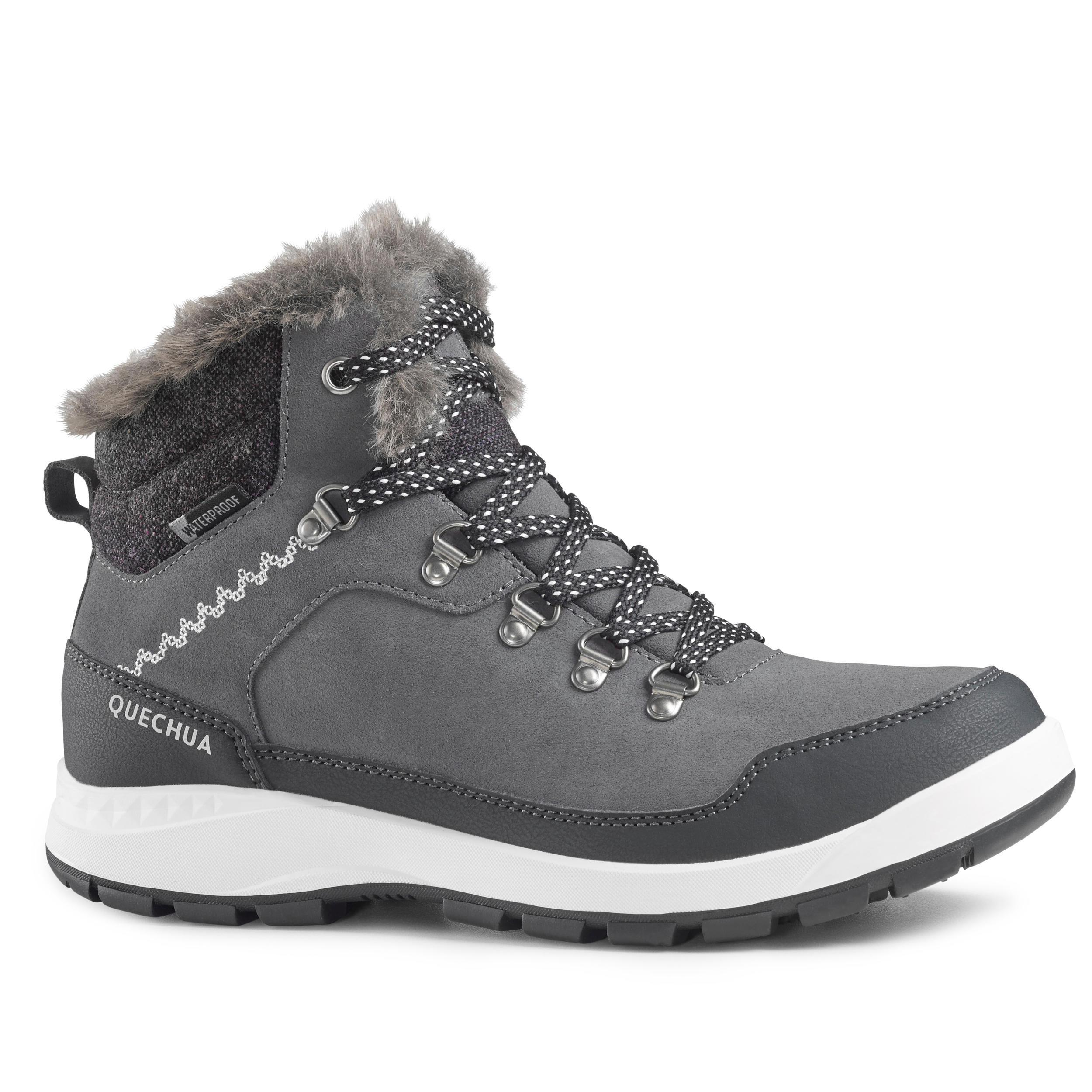 Botas cálidas impermeables senderismo nieve - SH500 X-WARM - MID Mujer  QUECHUA | Decathlon