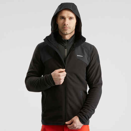 Fleecejacke Herren warm Winterwandern - SH500 Mountain