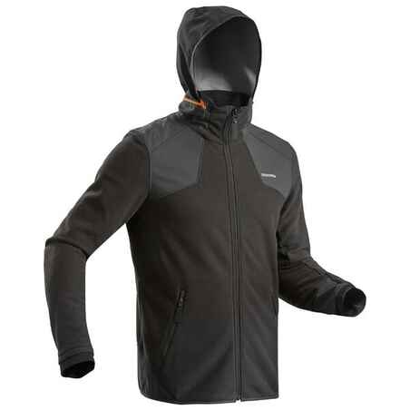 CHAQUETA POLAR HOMBRE SH500 NEGRO