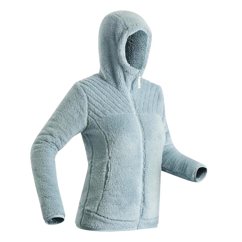 Casaco Polar Quente de Caminhada - SH100 Ultra-Warm - Mulher