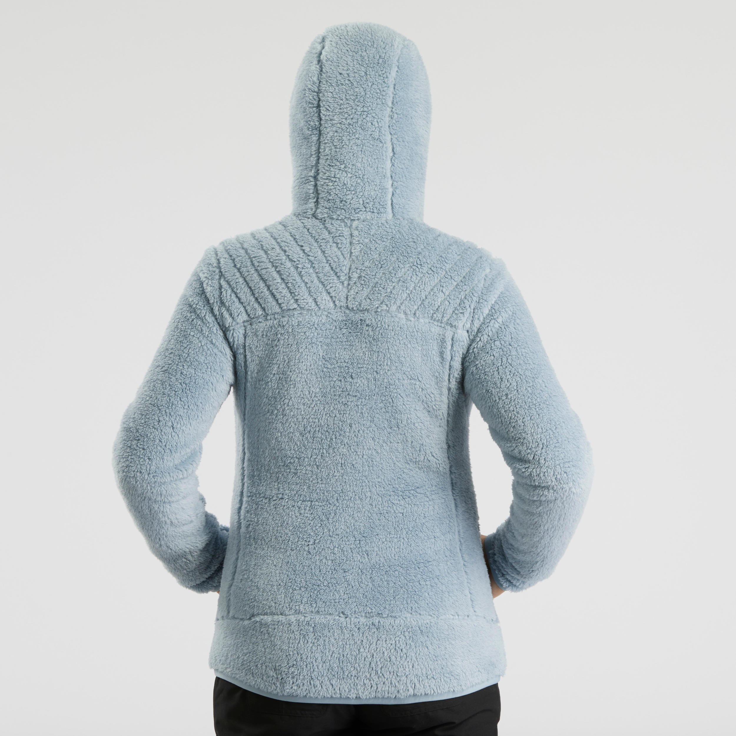 Warme fleece jas voor wandelen dames SH100 ULTRA-WARM 5/6