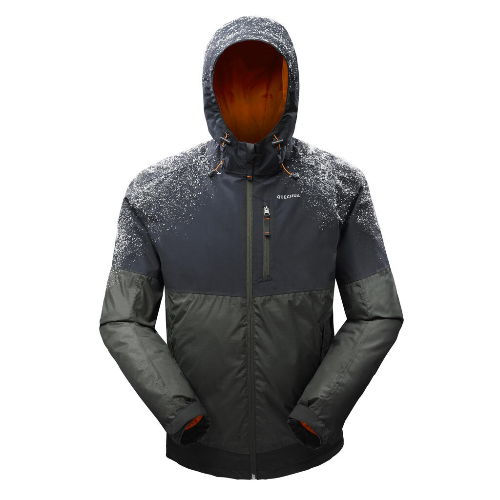 Men’s Waterproof Winter Hiking Jacket - SH100 X-WARM -10°C