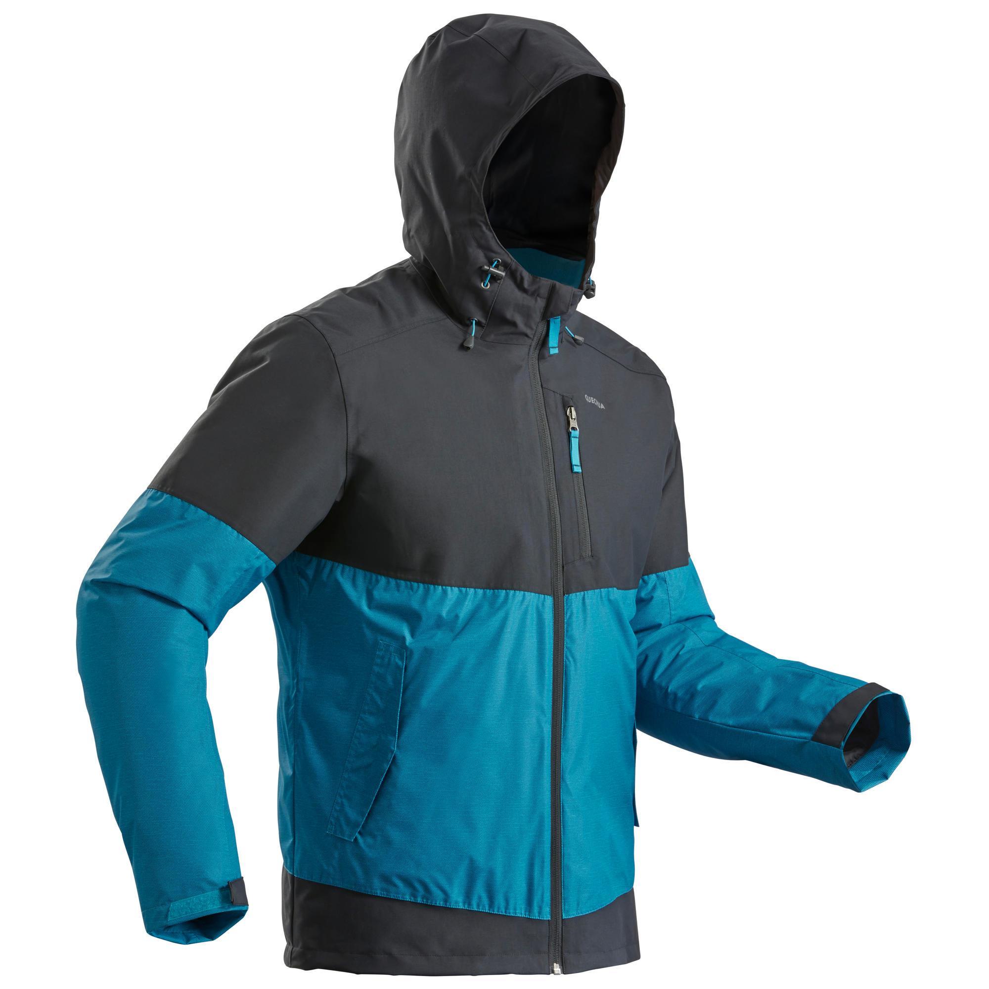 Men’s Waterproof Winter Hiking Jacket SH100 XWARM 10°C QUECHUA