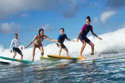 100 kid's 1.5mm neoprene blue Shorty Surfing wetsuit