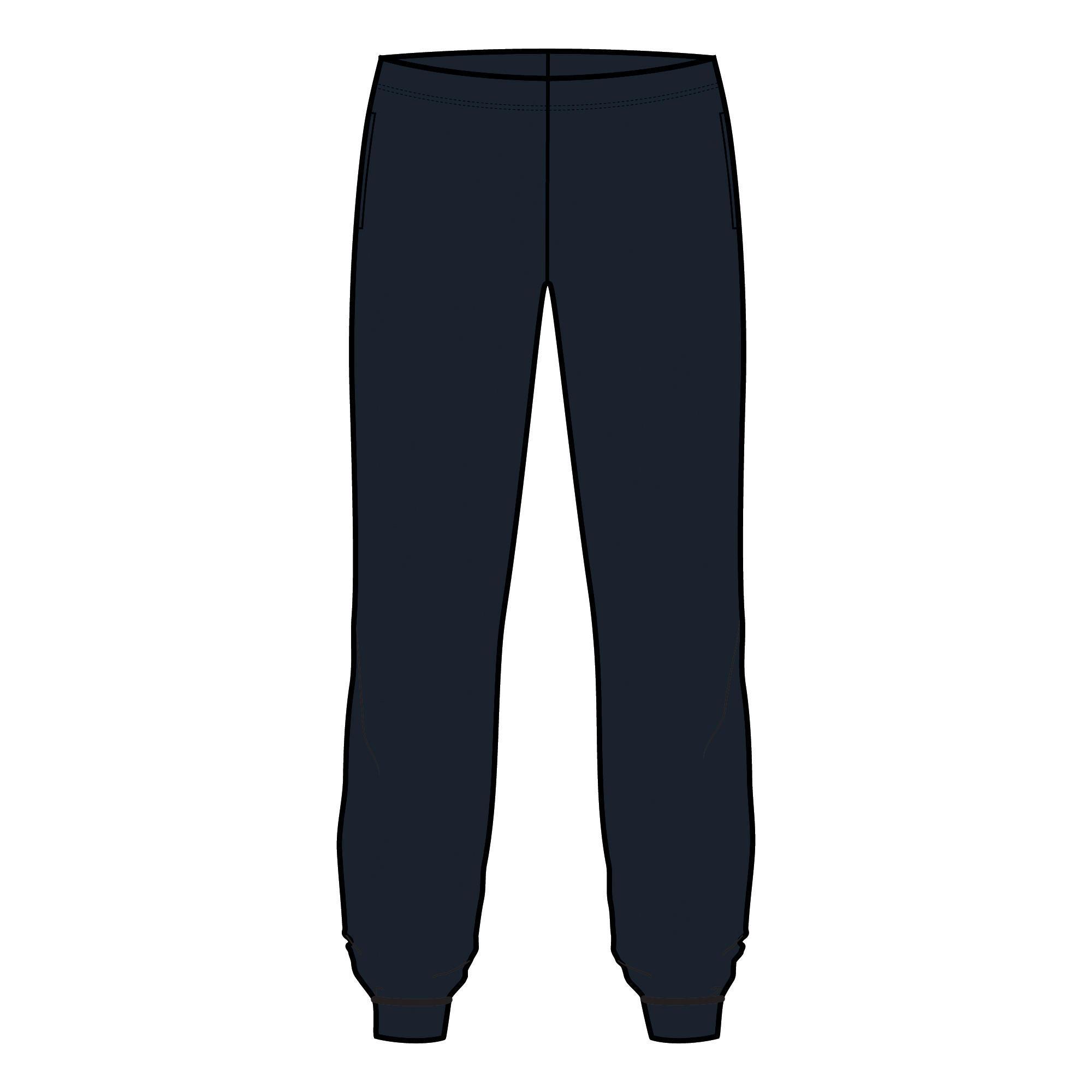 Pantalón Training Hombre Regular 120 Negro Nyamba Decathlon
