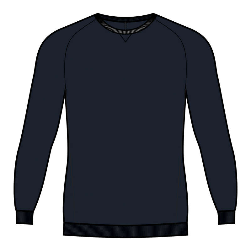 MAN GYM, PILATES COLD WEATHER APPAREL Pilates - Men's Gym Sweatshirt 120 DOMYOS - Pilates Clothes
