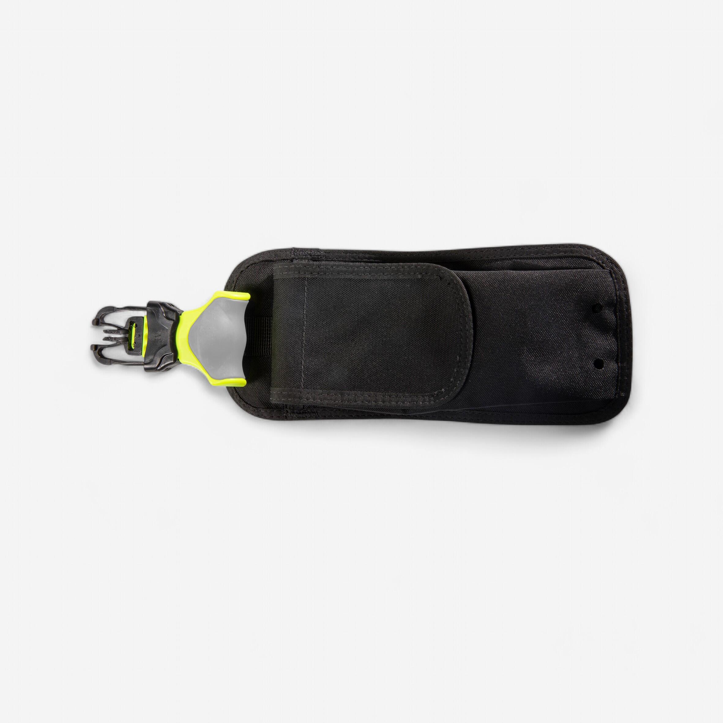 Subea - Poche À Lest Gilet Scd Fluo Compatible Avec Tous Les Modèles Subea 2020 Hil - Poche À Plombs - Sav Sports D'eau - Jaune-noir - Taille Unique -