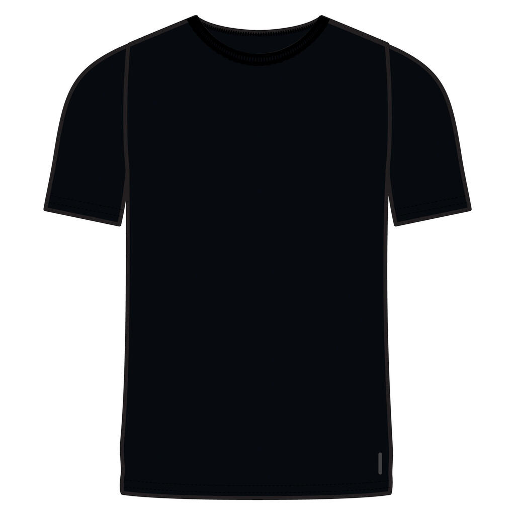 Αντρικό t-shirt 500 - Μαύρο