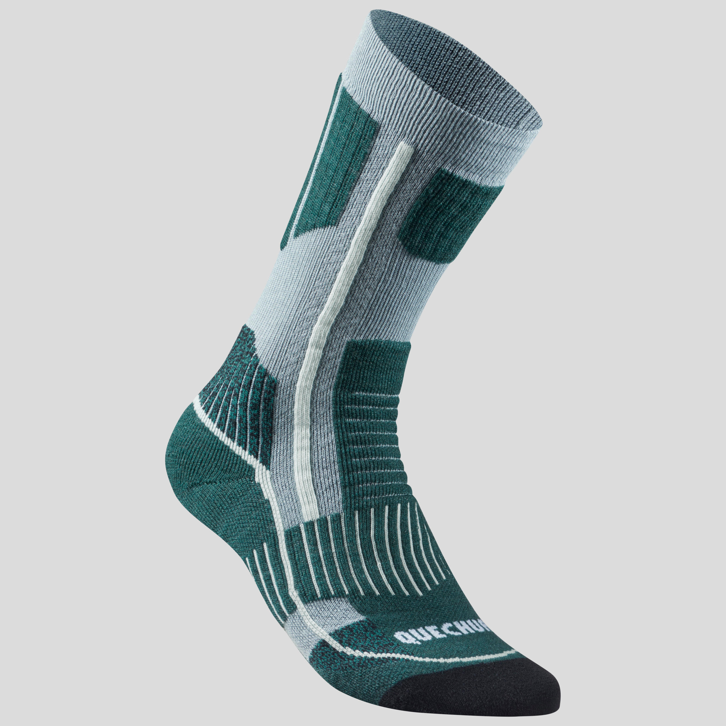 Warm Hiking Socks - SH520 X-WARM MID - 2 Pairs 3/6