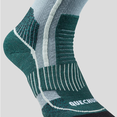 Čarape za planinarenje SH520 X-WARM za odrasle (2 para)