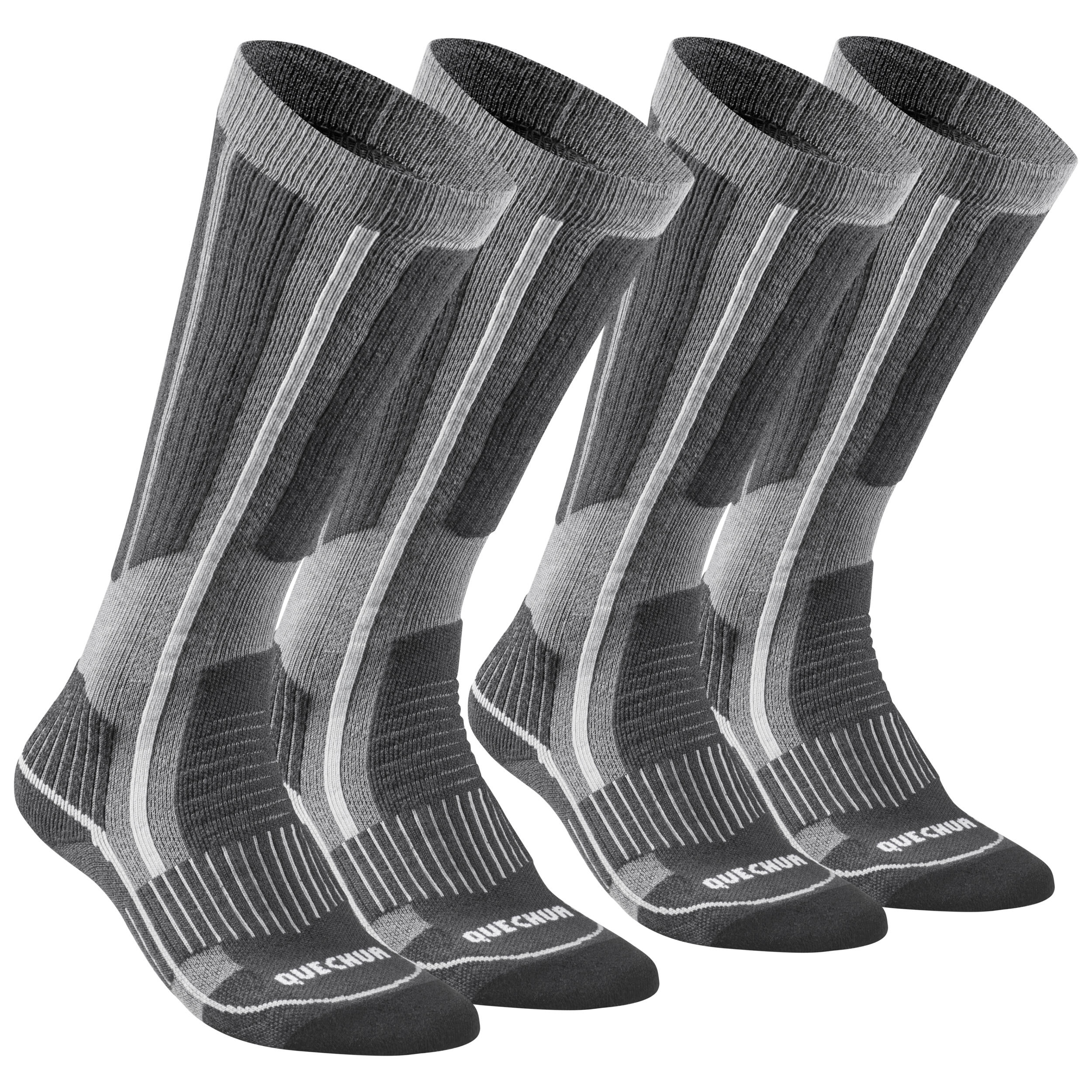 High Hiking Merino Wool Socks – SH 500 - QUECHUA
