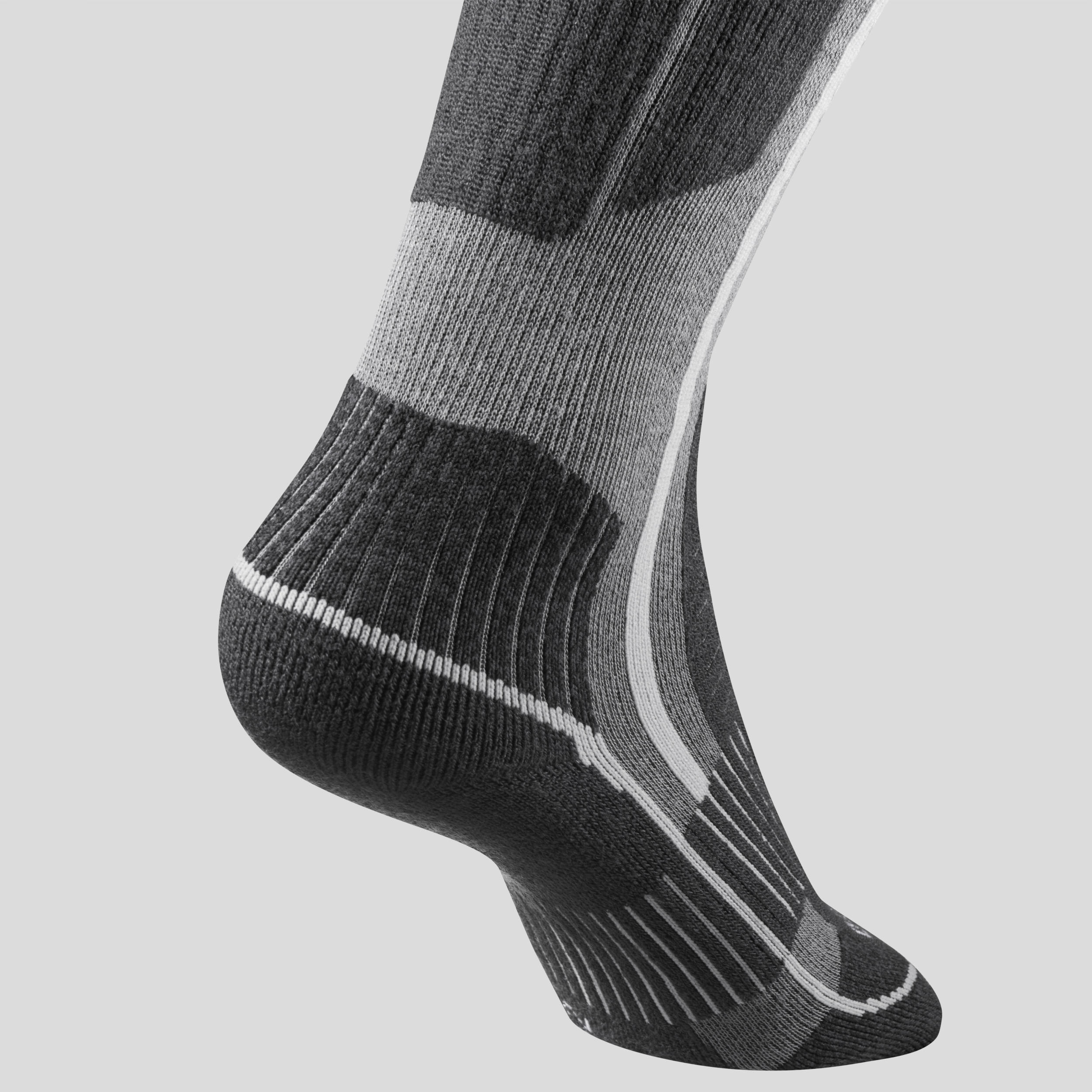 Chaussettes de randonnée - SH 500 gris - QUECHUA