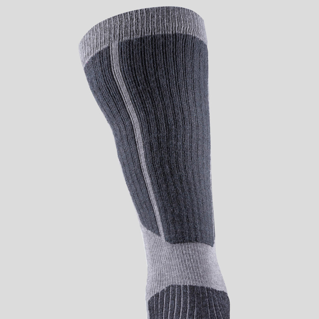 Warm Hiking Socks - SH500 MOUNTAIN High - 2 Pairs