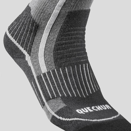 Шкарпетки SH520 X-WARM для туризму, теплі, 2 пари - Сірі