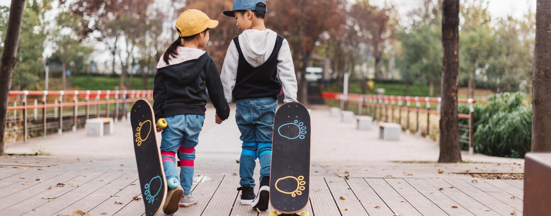 Comment utiliser un skateboard pour enfant : 5 exercices avec le play100 