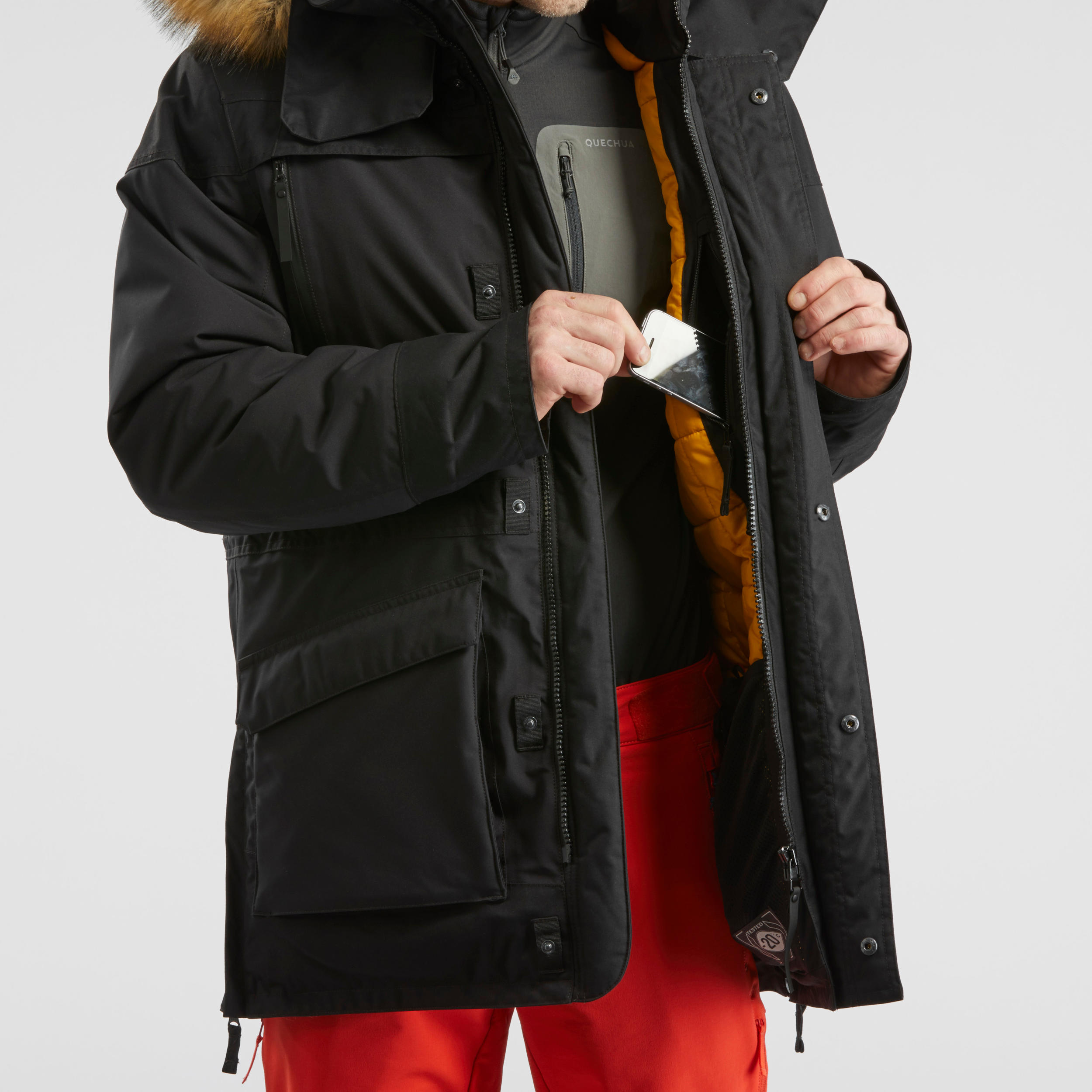 quechua parka homme