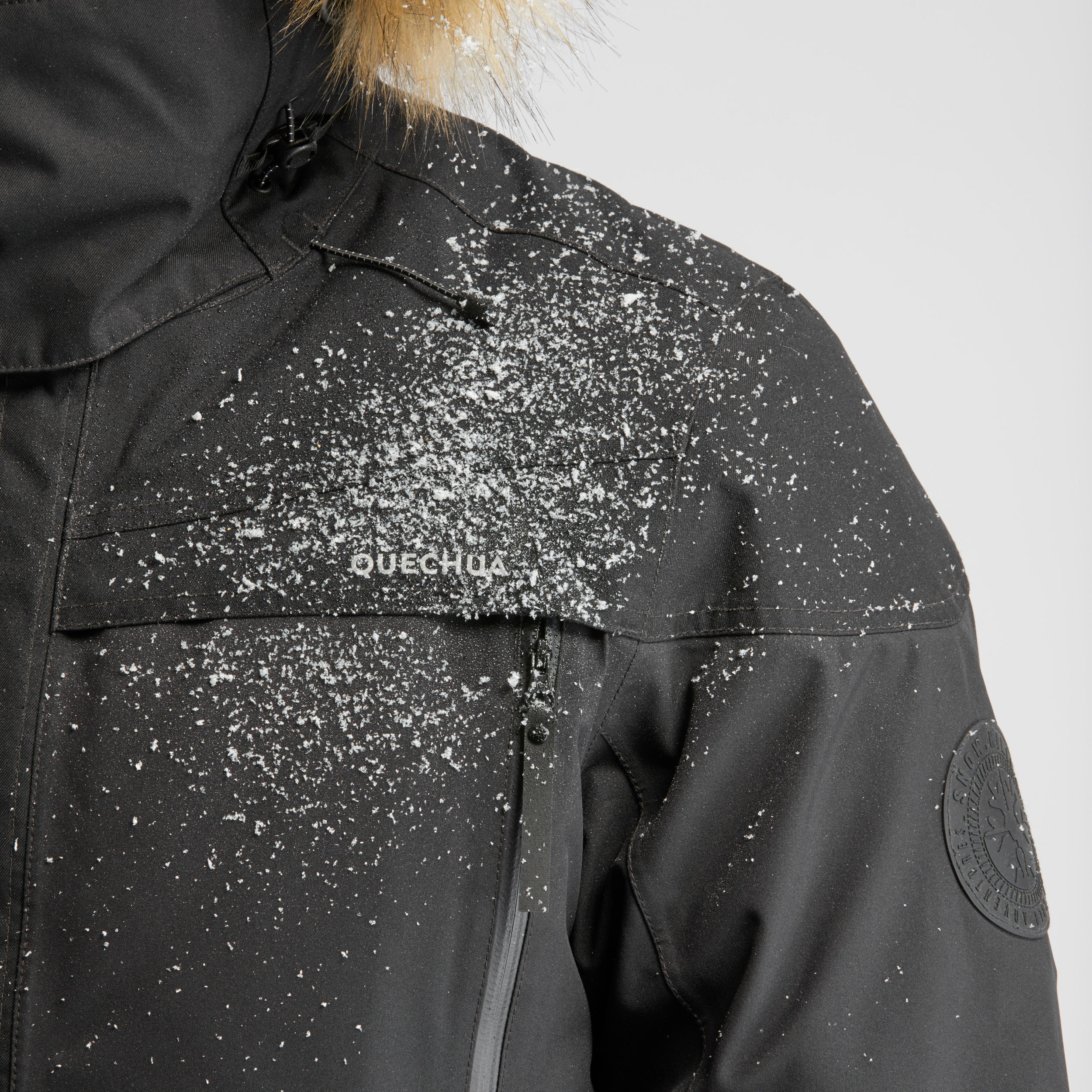 Parka turystyczna męska zimowa Quechua SH900 -20°C wodoodporna 6/7