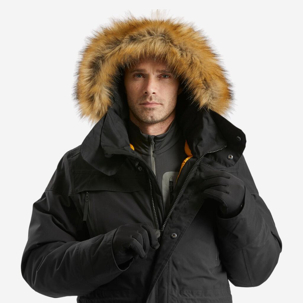 Parka invierno impermeable de senderismo - SH900 -20 °C - Hombre
