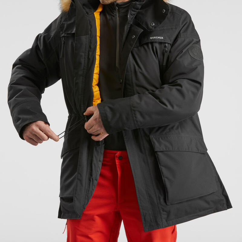 Parka de montaña y nieve impermeable Hombre Quechua SH500 U-Warm