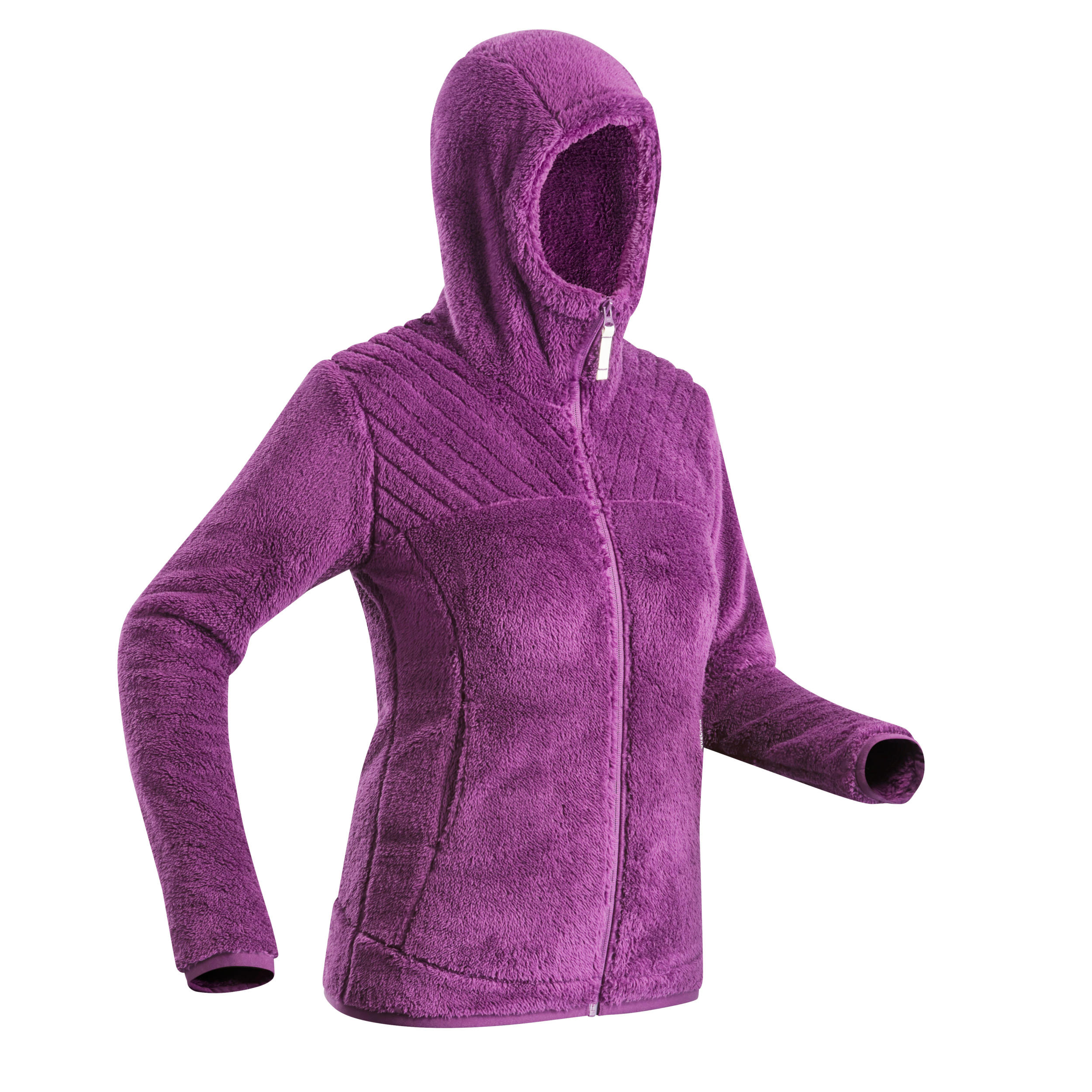 QUECHUA SH100 Women’s ultra-warm snow hiking fleece jacket