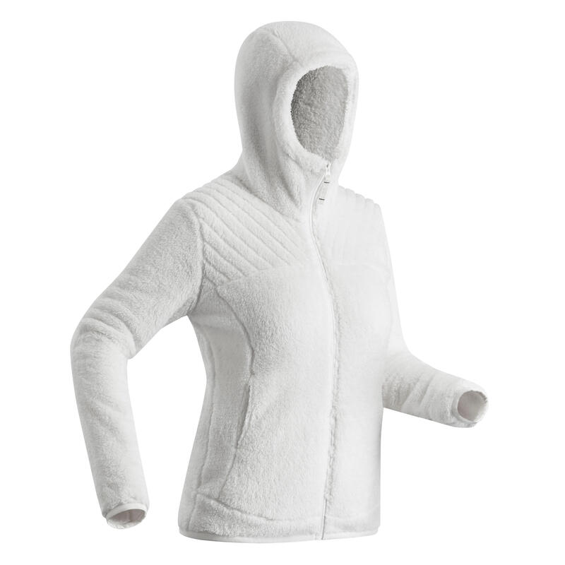 Warme fleece jas voor wandelen dames SH100 ULTRA-WARM