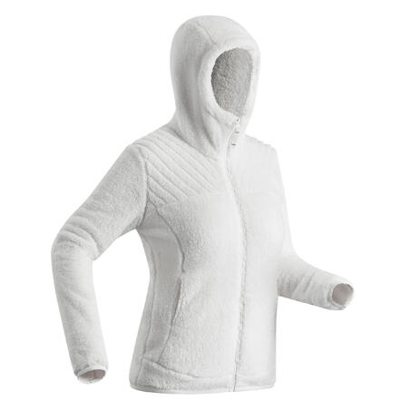 Куртка флисовая тёплая походная женская SH100 ULTRA-WARM