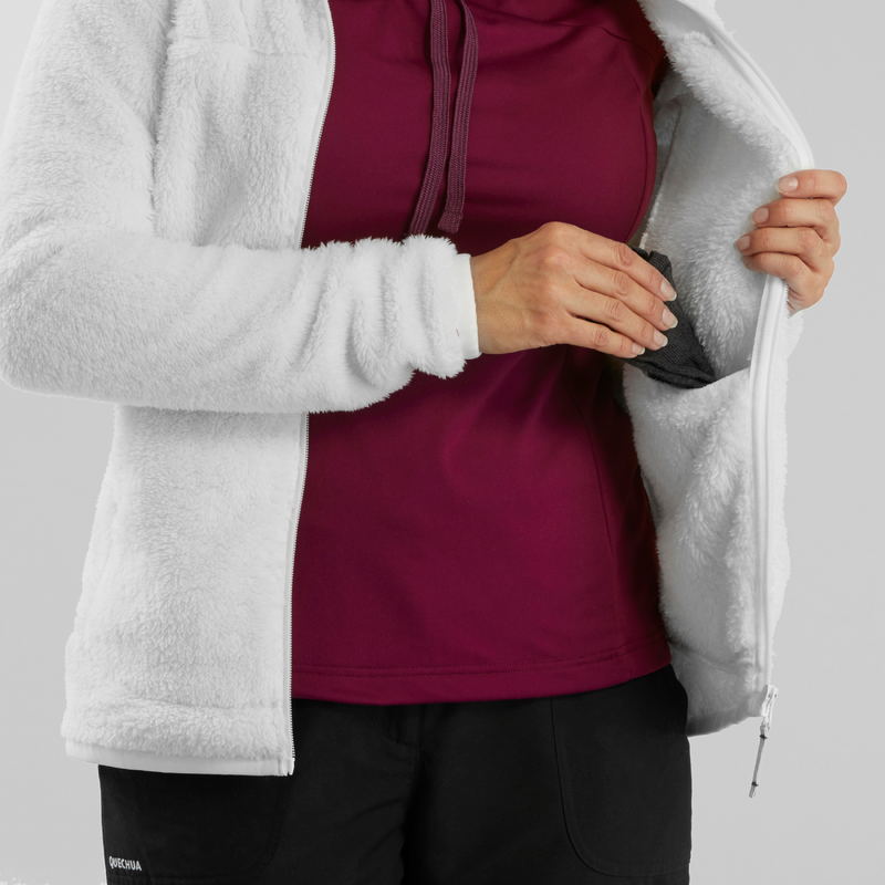 Sweat Polaire Femme Quechua Taille XXL - Noir, Occasion Très Bon état, Pour Le Sport